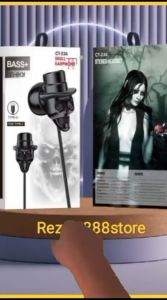 Headset Branded Skull CT-236 Konektor Type C Handsfree stereo earphone Bass ct236