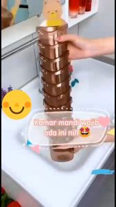 Wadah Tempat Sikat Gigi Kosmetik Karakter Beruang