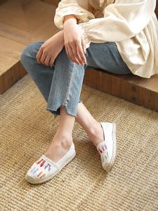 🌺🍀รองเท้าหุ้มส้น รองเท้าสลิปออนผู้หญิง งานแฮนด์เมด น่ารักของแทร่ พร้อมส่งจาก กทม.