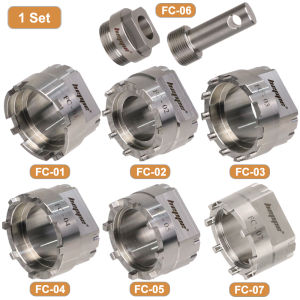 Công Cụ Tháo Tay Quay Xe Đạp HEPPE Cờ Lê Bằng Thép Dành Cho ROTOR/Cannondale/S-work/SI/FSA/SRM Cranks - Vòng Khóa Tay Quay Lắp Đặt Và Tháo Ra