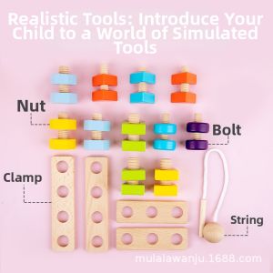 Large Screw Nut Assembly Disassembly Intellectual Toy