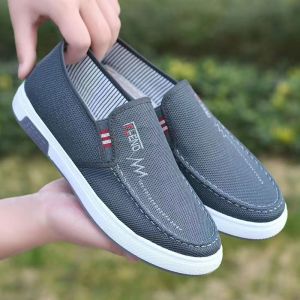 Breathable Mens Casual Canvas Shoes
