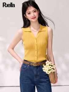 puella | Summer Korean Style Sleeveless Knitted Vest