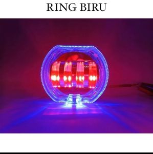 Lampu utama Biled mode daymaker Projie Biled proji 4 lensa 8D plus shroud 4.5 inc Projie Billed daymaker Proji Biled 4.5 inc lampu tembak depan Lampu Biled Aes