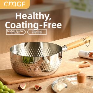 CMGF | Stainless Steel Snow Flat Pan Non-Stick