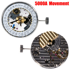 GEEKTHINK | 3 2.5 Hands Super Slim Micro-Rotor Automatic Mechanic Movement 5000A Movement Date 3 Oclock Date Display Watchmaker Parts DIY