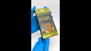 Chocolate Dubai Kunafa Pistachio  Coklat Dubai Milk Chocolate { 65g  200g }