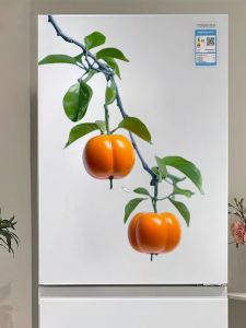 Miếng Dán Tủ Lạnh Hình Quả Mọng Màu Nhiều Hình Học Bất Đối Xứng Chống Thấm Nước Chống Tia UV Trang Trí Tường Trang Trí Nhà Cửa