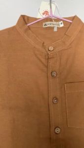 Mirtakids Awana Linen Shirt (6 bulan -6 Tahun) | Katun Linen