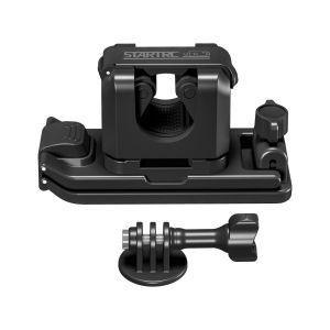 Backpack Clip Clamp for Insta360 X5 X4 X3/DJI Osmo Nano Action 6 5 4/Gopro Hero 13 12 Selfie Stick Holster Adjustable Holder