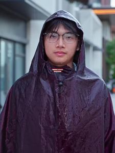 QUANYAN | Rainproof Long Raincoat for E-bike Riders