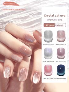 MONLEYTA | Bộ Sơn Móng Tay Mắt Mèo Bóng Cho Chăm Sóc Chân Chuyên Nghiệp Bền