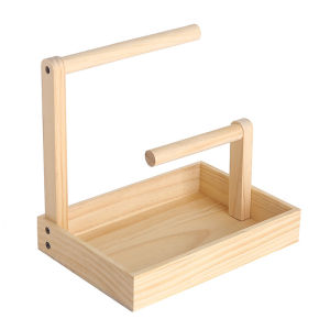 VOA | Parrot Training Stand with Potty Training Function Multi-functional Interactive Station