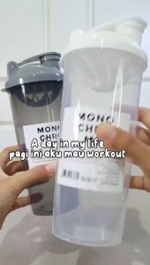 Botol Minum Tumbler Shaker Technoplast Monochrome Shaker Tumbler 730ml Genki Market