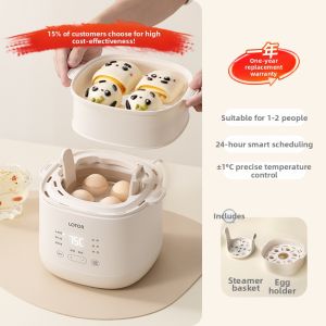 Infant Baby Porridge Soup Supplement Preparation Stewing Pot