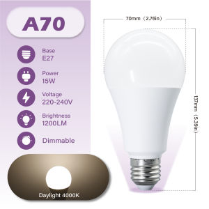 1–10 Pack E27 Dimmable LED Bulbs 220V 10W 15W 20W Energy Saving Home LED Lamps Cool White Warm White Indoor Household Lighting