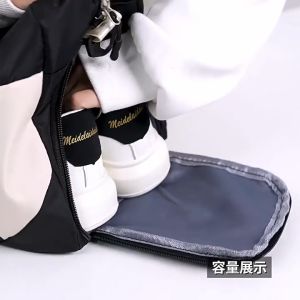 Gym Bag Duffel Sports Fitness Bag Travel Luggage Hand Carry Crossbody Weekender Water Resistant Beg Balik Kampung