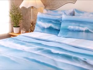 EXOTICA ปลอกผ้านวมถอดซักได้ / ผ้านวมเย็บติด ลาย Surfs ขนาด 100นิ้ว x 90"นิ้ว (เหมาะสำหรับที่นอน 6 ฟุต หรือ 5 ฟุต) / ขนาด 70นิ้ว x 90"นิ้ว (เหมาะสำหรับที่นอน 3.5 ฟุต)