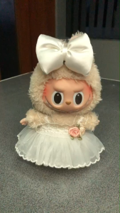 ชุดเสื้อผ้าตูตา Labubu มาการอง ชุดกระโปรงลูกไม้ สวยๆ น่ารักๆ พร้อมส่ง