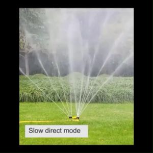 360 Degree Garden Sprinkler Automatic Rotating Irrigation Sprinkler Tandem Sprinkler Flower Waterer