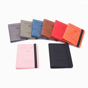 Multi-Function Ultra-Thin Credit Card Holder Passport Holder Case Travel Cover Case Leather Wallet RFID Wallet Passport Bag Document Organizer