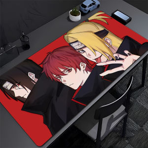 Bandai | Office Mouse Pad Naruto Akatsuki PC Desk Mat Gamer Computer Carpet Keyboard Table Gaming Accessories Rubber xxl Mousepad