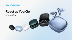 Soundcore Liberty 4 Pro by Anker Noise Cancelling Wireless Earbuds 7-Sensor and Real-Time Adaptive Noise Cancelling