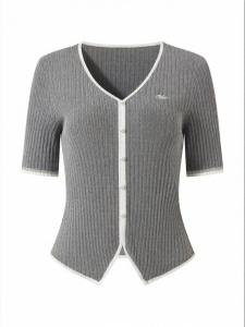 BADINA | Color-block Fitting Knitwear