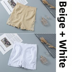 Seamless Anti-flash Shapewear Safety Shorts High Waist