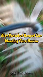 11 Gigi Weeding Hoe Bahan Besi Weeding Garu Alat Pencabut Rumput 40cm Hoe Weeding Handheld Rake