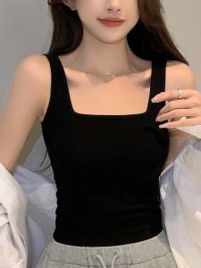 MiiOW | Áo ba lỗ không tay cotton ôm vừa vặn mùa hè cho nữ MiiOW Cat Face Áo ba lỗ vai rộng che mỡ phụ trợ lưng đẹp