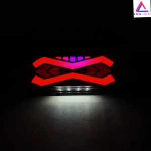 New lampu bak truck mata ninja Universal 2 Mode 12-24V Sen Running Tahan Air