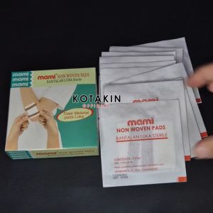 1Pcs - MAMI Non Woven Pads l Bantalan Luka Steril dengan Plester