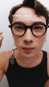 Baobab Eyewear | ETHAN Gadget Safe Glasses | Round Acetate Anti-Radiation Eyeglasses For Men & Women