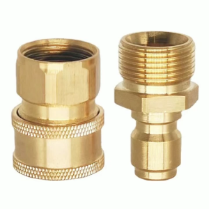 12/15mm Adapter for High Pressure Washer Spout Kit Quick Connect Kit Copper High Pressure Washer Spout Quick Connector