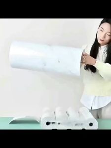 Miếng dán tường PVC vân đá 60cm x3m có sẵn keo Miếng dán tường giả đá lam sóng cao cấp