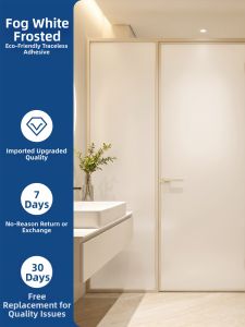 ZTION | Privacy Protective Anti-peep Frosted Glass Film