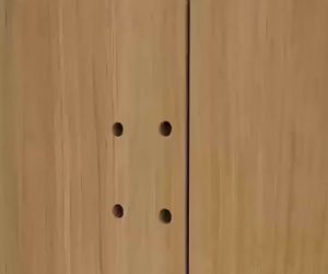 Khóa số cho tủ ngăn kéo bàn thế hệ mới không cần khoan dùng vít từ bên trong (KS688)
