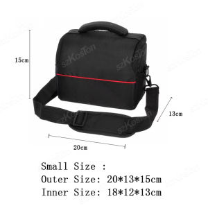 Fashion Digital DSLR Camera Bag Multi Layer Storage Photography Shoulder Bag For Canon/Nikon/Sony Lens Pouch Bag