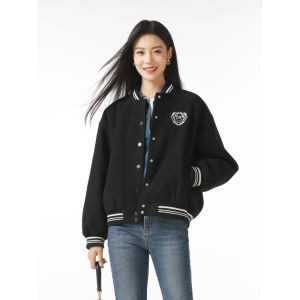 Hotwind | Casual American Style Womens Baseball Jacket for Outdoor Activity