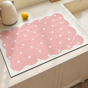 JIAYOUYA | Water & Oil Absorbent Durable Diatomite Mat for Kitchen Counter