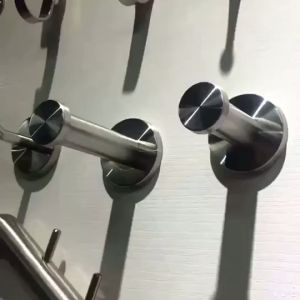 Gantungan Baju Stainless Stee/Tempel Dinding/Gantungan Dinding Tempel Kapstok Hook Hanger 1pcs