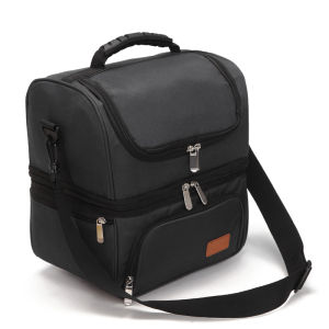 Thickened Waterproof Insulation Lunch Bag Picnic Delivery Meal Box Handheld Outdoor Storage Bag American Style Retro Design