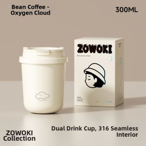 ZOWOKI | Aesthetic Insulated Travel Cup 316 Stainless Steel Liner