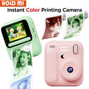 Kids Instant Printing Camera 5 Color Printing Camera 1080P Thermal Print Toys Camera Print Photo Video Games Music Children Gift