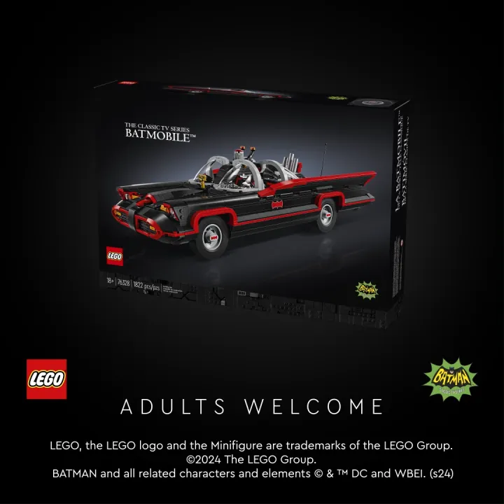 LEGO Super Heroes DC 76328 Batman: The Classic TV Series