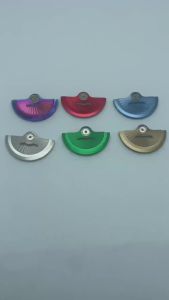 Spiral pattern NH35 Movement Roto Fit for NH38 NH39 4R35 7S26 NH35 Movement Pendulum Oscillating Weight Hammer Automatic Rotor