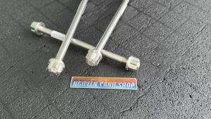 Cốt Đùm xe AB/Vision/Vario/Clik xài chung inox 12li-195mm