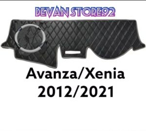 Alas / Cover dashboard mobil Toyota New Avanza All New Senia kulit Tahun 2012/2021 Bonus Cover setir