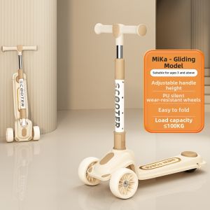 YIHECHUYAO | Foldable Scooter for Kids 1-12 Years Ride and Seat
